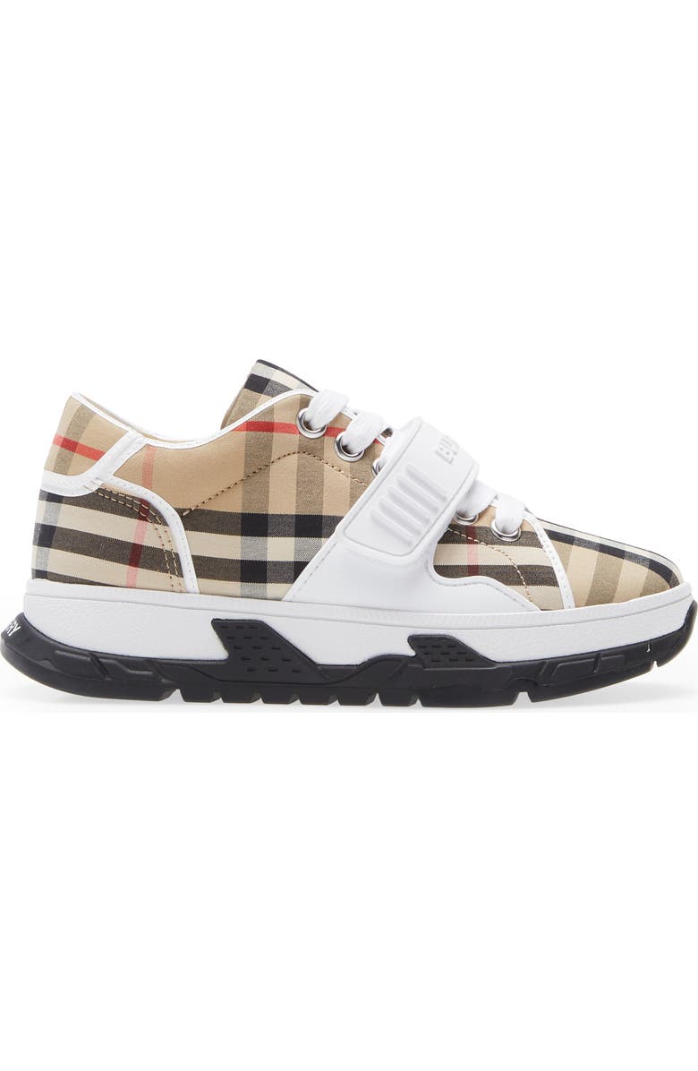 Burberry Union Check Sneaker, Alternate, color,