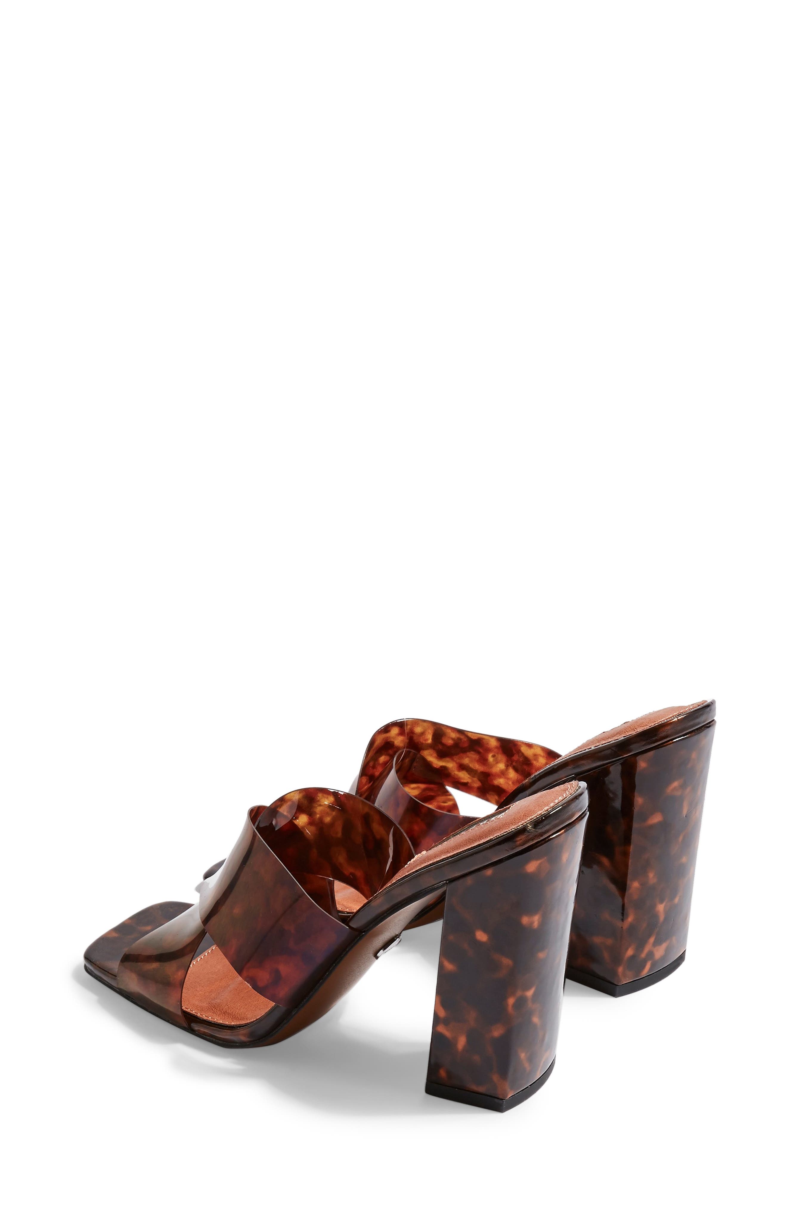 Topshop Regina Slide Sandal, Alternate, color, 