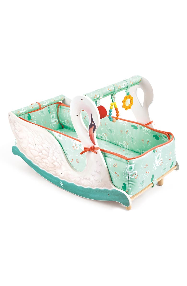 Hape 2-in-1 Rocking Swan, Alternate, color,