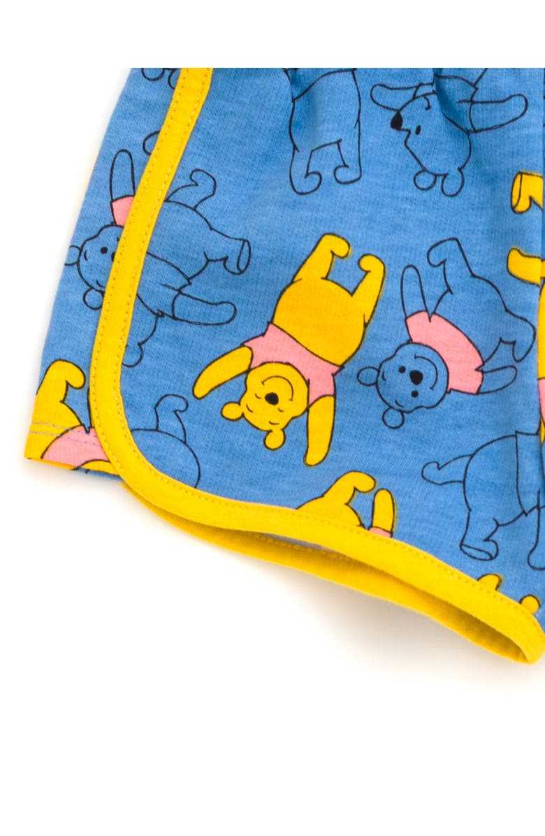 Disney Winnie the Pooh Cosplay Tank Top & Shorts Set, Alternate, color, Yellow