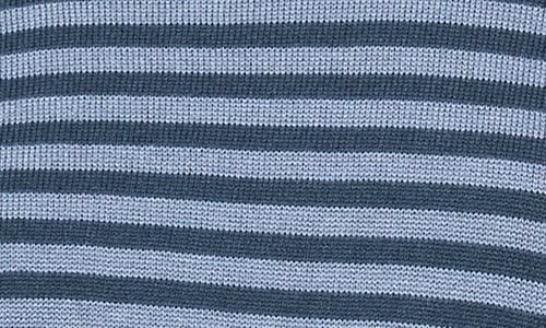 Splendid Georgie Stripe Oversize Sweater In Blue