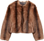 Nili Lotan Elan Genuine Shearling Jacket