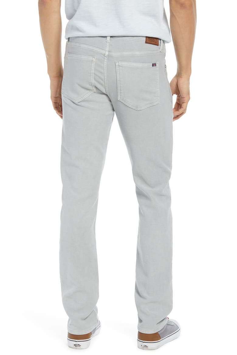 Stretch Terry 5-Pocket Pants, Alternate, color, LIGHT GREY
