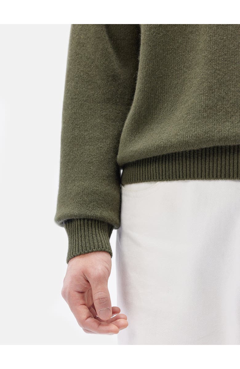 GOBI Mongolian Cashmere Men's Cashmere Quarter Zip Sweater, Alternate, color, 