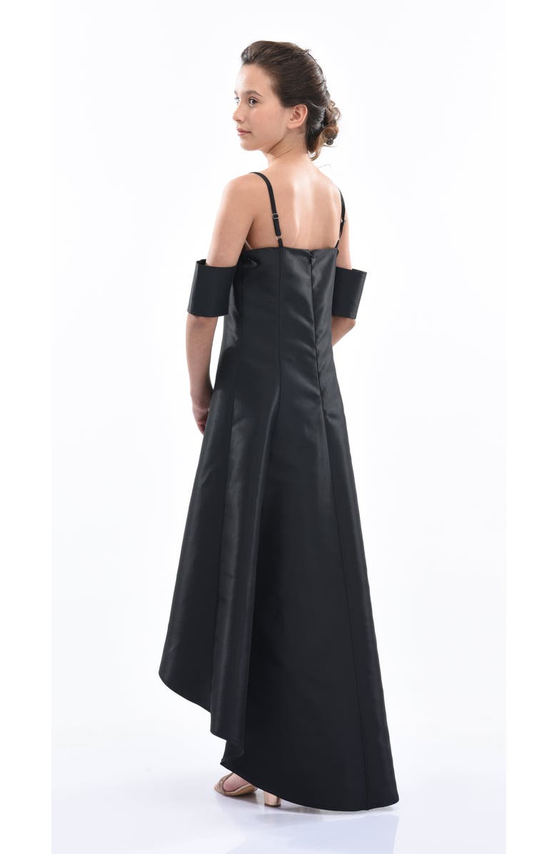 Tulleen Bexley Dress, Alternate, color, Black
