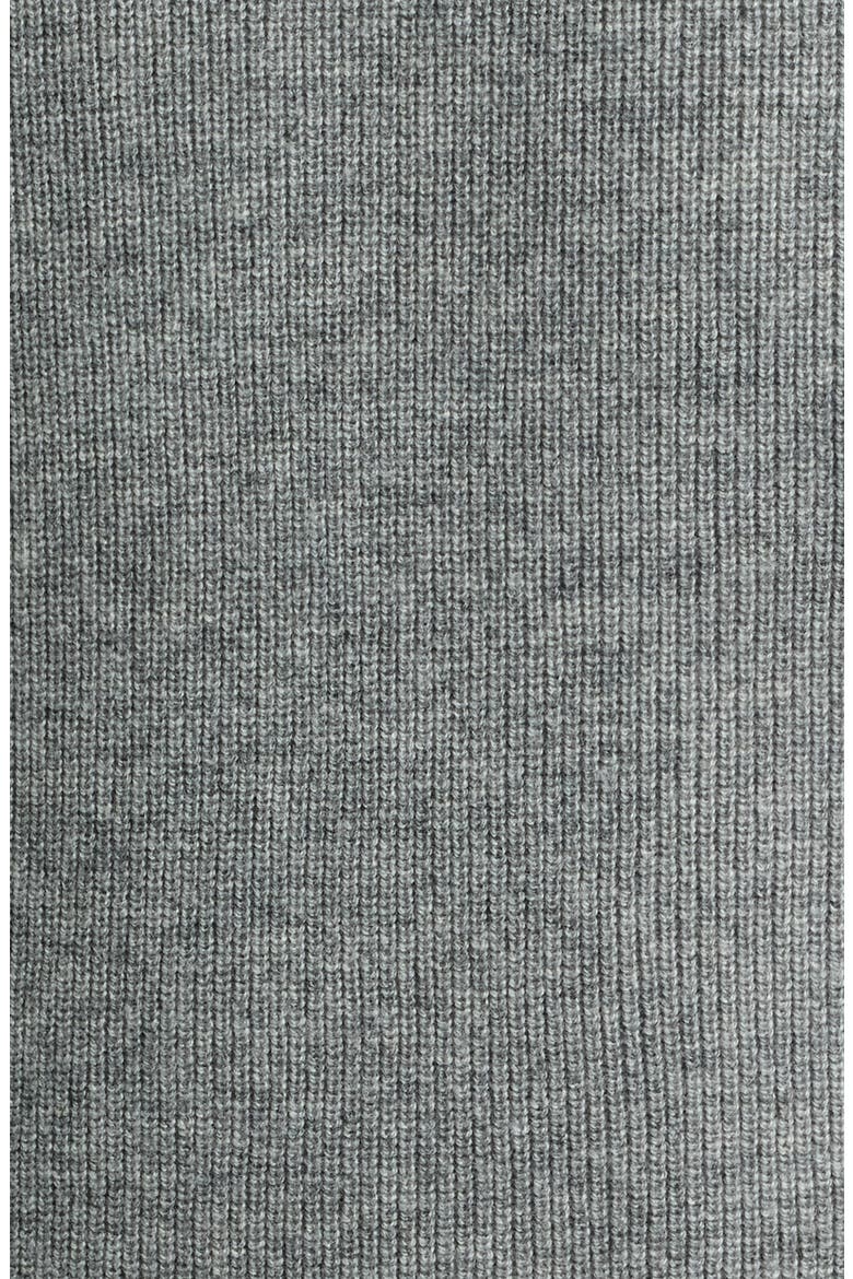 Brant Merino Wool & Cashmere Mock Neck Sweater, Alternate, color, OSLO GREY