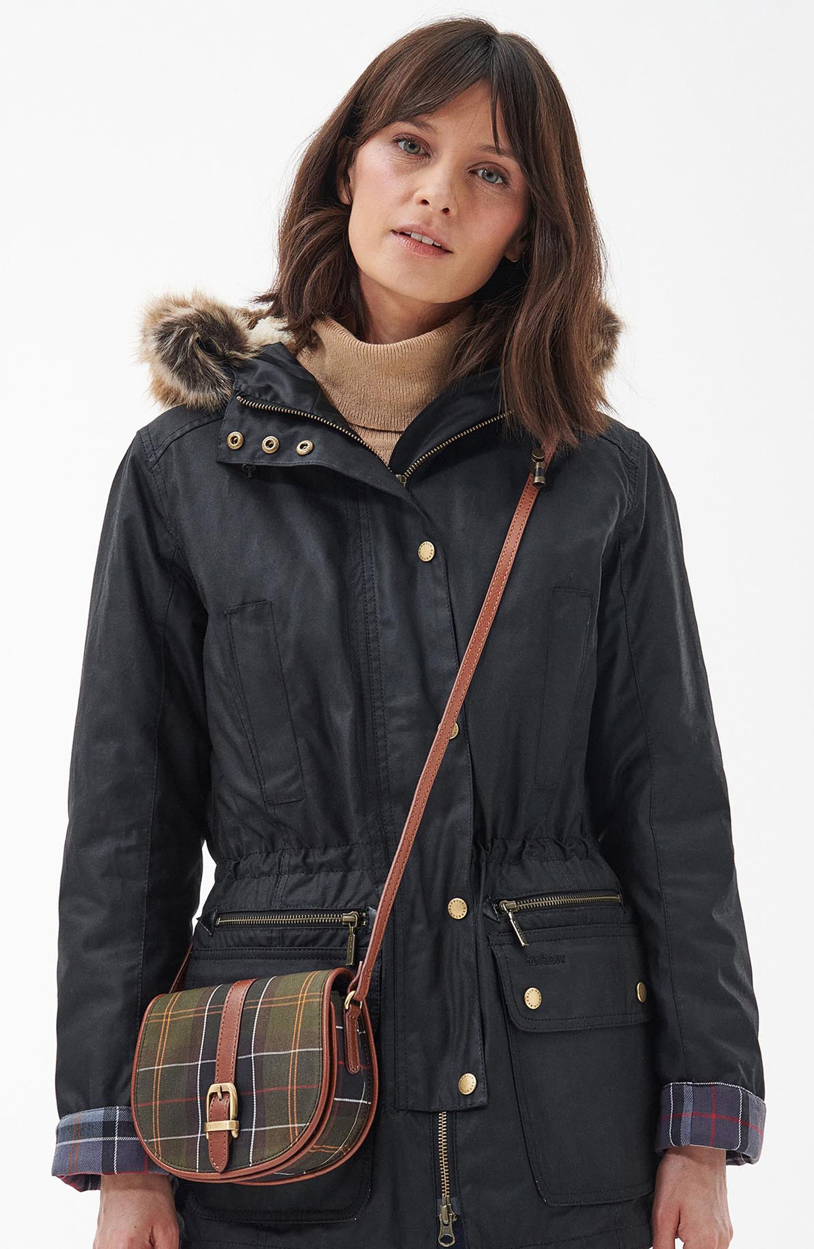 Barbour Katrine Tartan Saddle Bag, Alternate, color, 