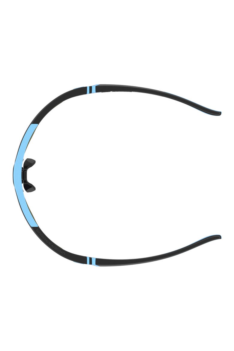 Yard Pro 99mm Shield Sunglasses, Alternate, color, BLACK BLUE