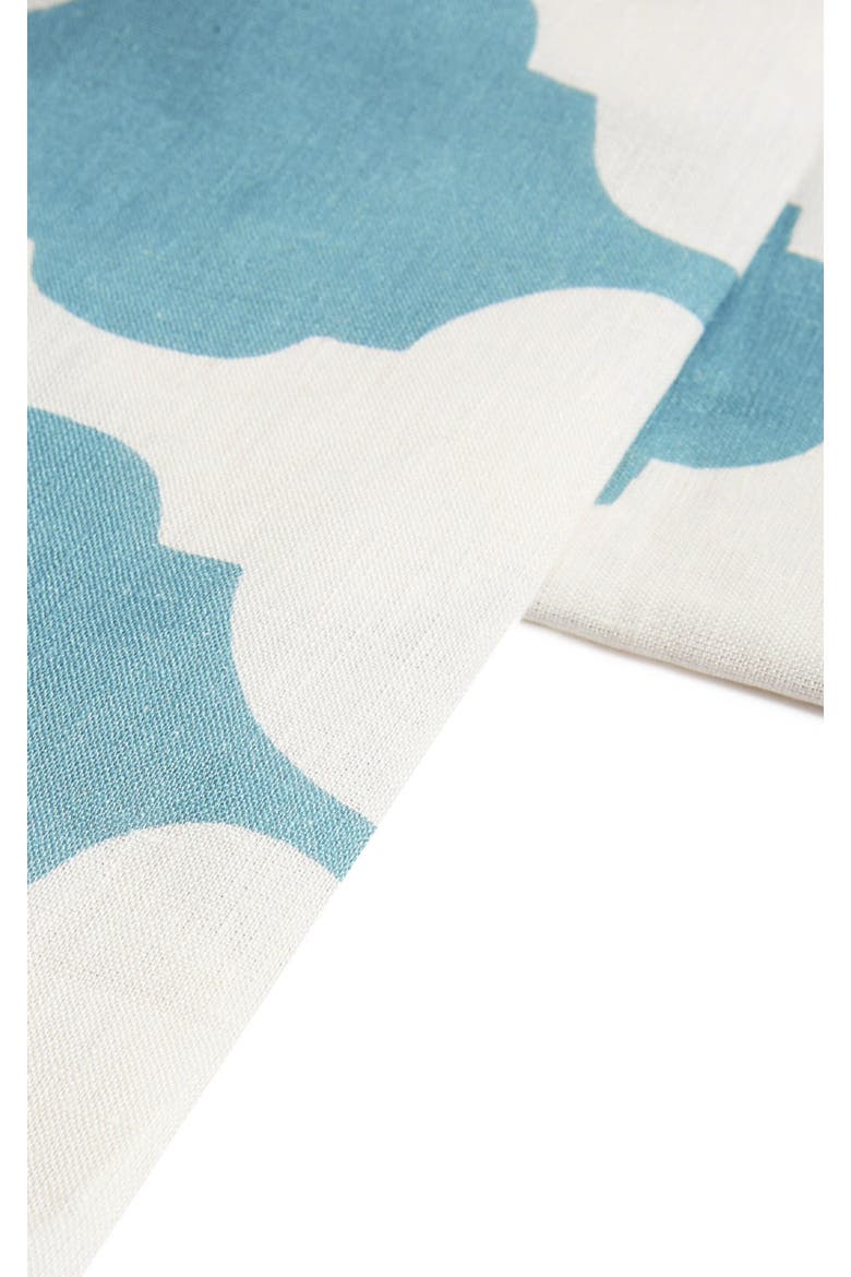 Large Tablecloth, Alternate, color, Plaza Sky Blue