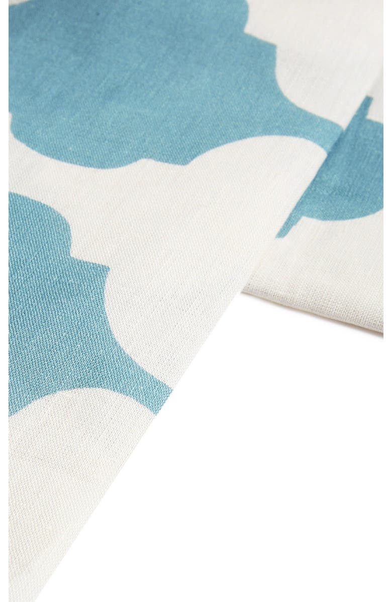 La DoubleJ Large Tablecloth, Alternate, color, Plaza Sky Blue