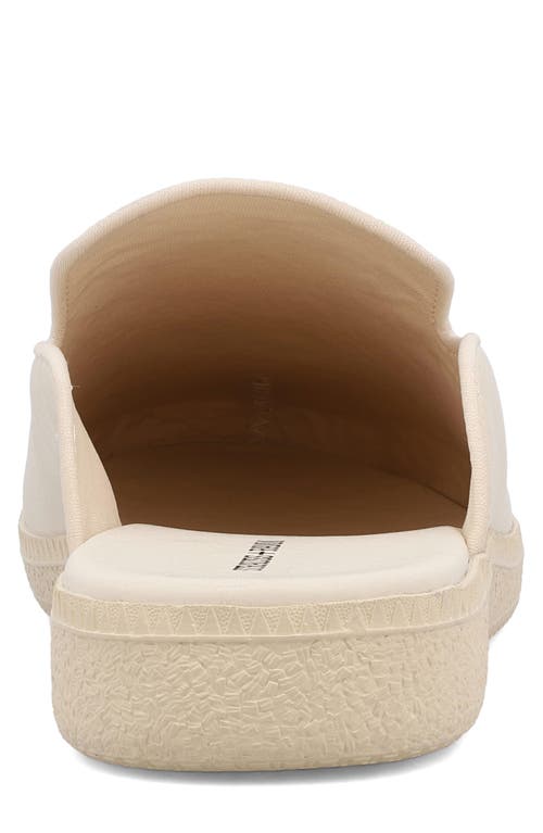 Mia Loafer Mule In Ecru