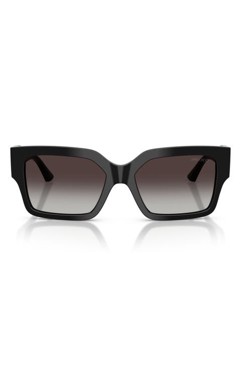 55mm Rectangular Sunglasses