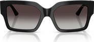 Jimmy Choo 55mm Rectangular Sunglasses