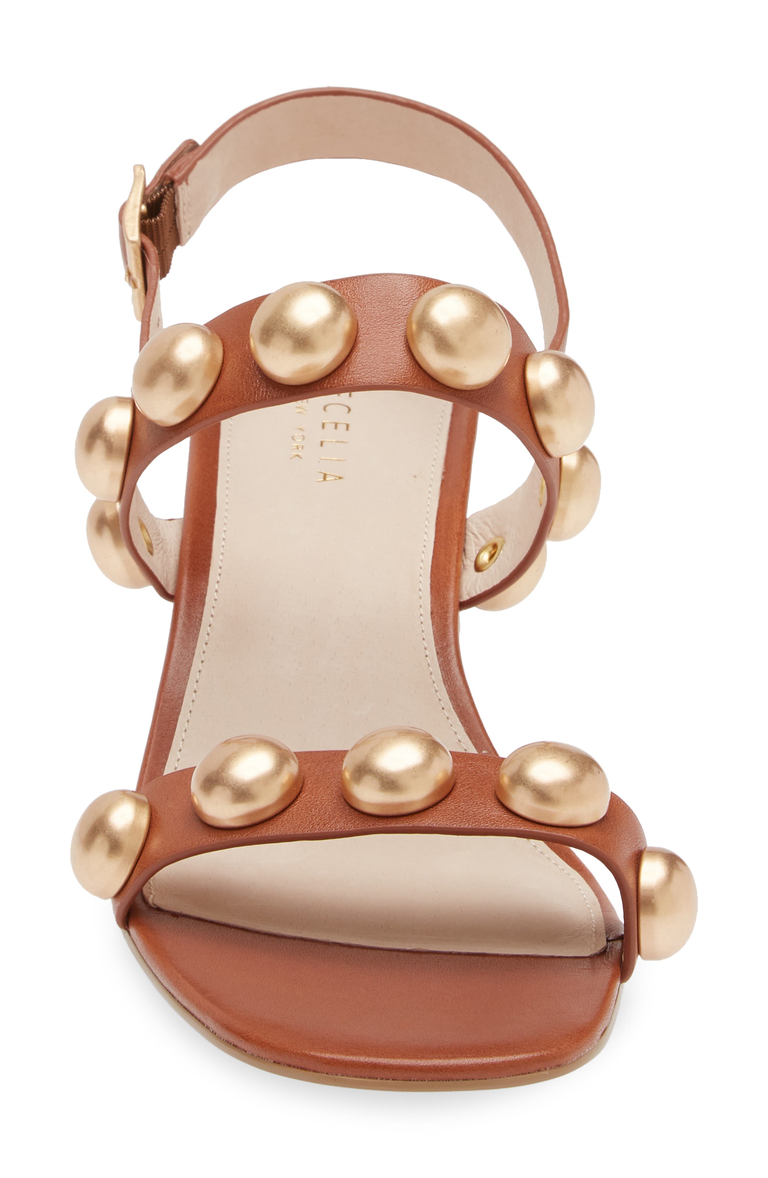 Rally Slingback Sandal, Alternate, color, COGNAC OILDED LEATHER
