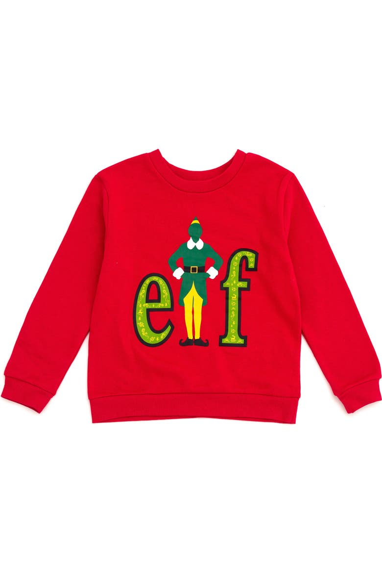 Fleece Sweatshirt and Pants Set, Alternate, color, Buddy Red Black