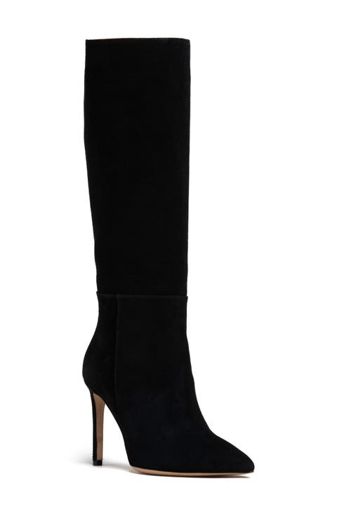 Yara Pointed Toe Knee High Boot (Women)