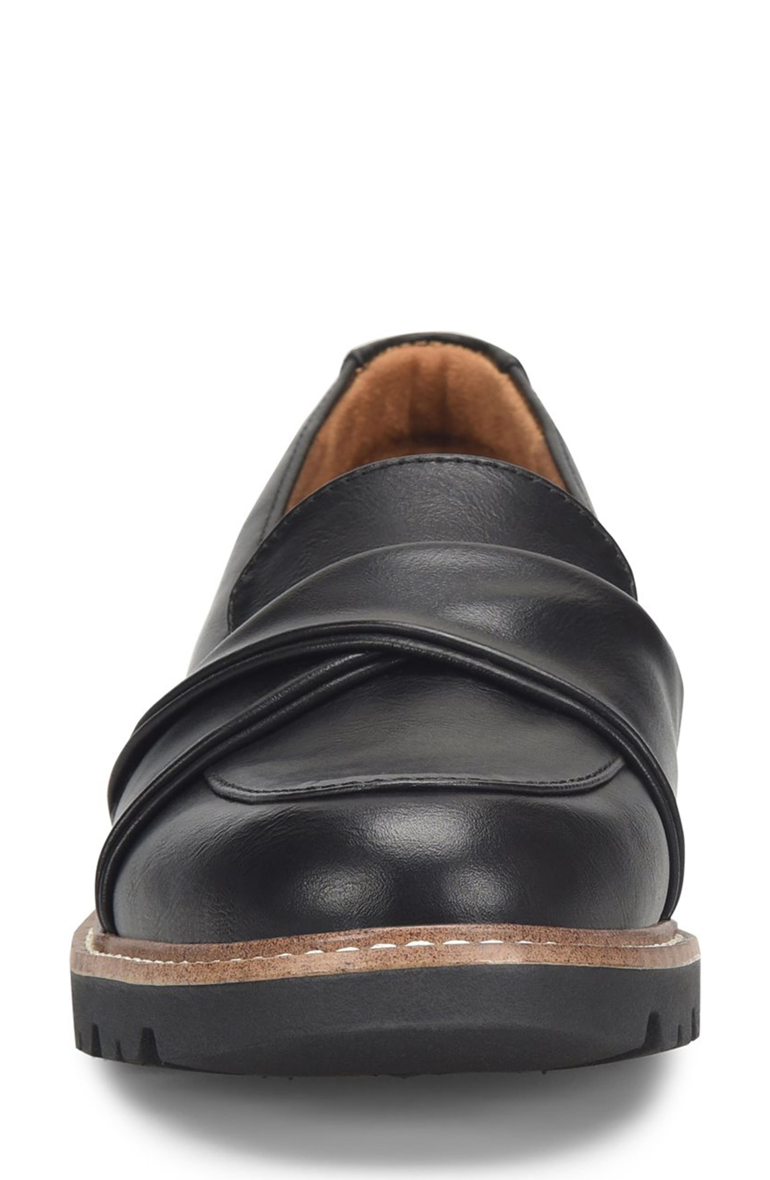 EUROSOFT Leia Loafer, Alternate, color, Black