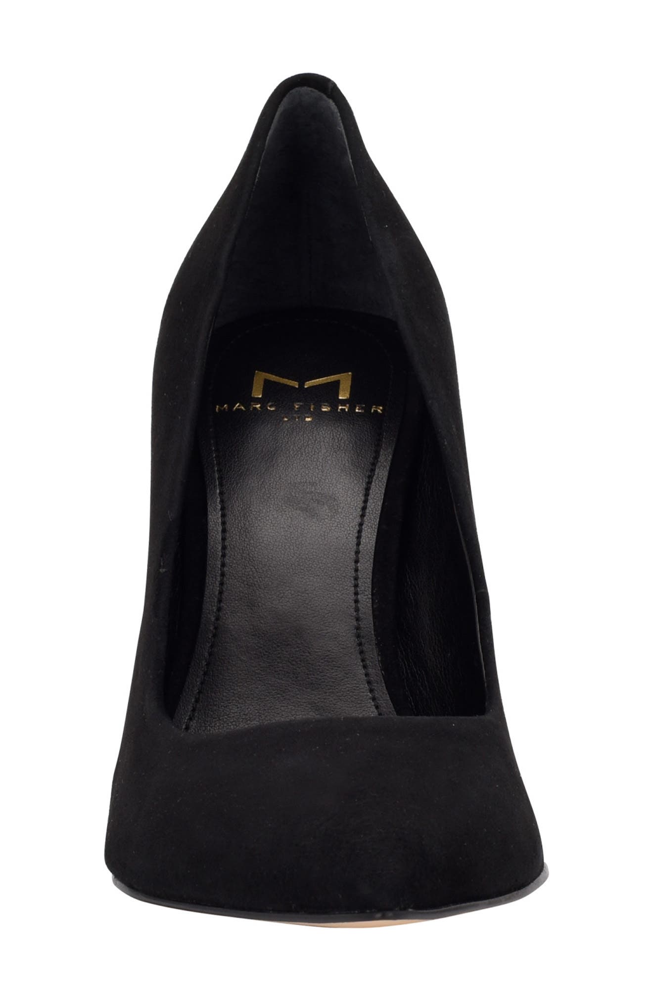 Sassie Pointed Toe Pump, Alternate, color, BLACK