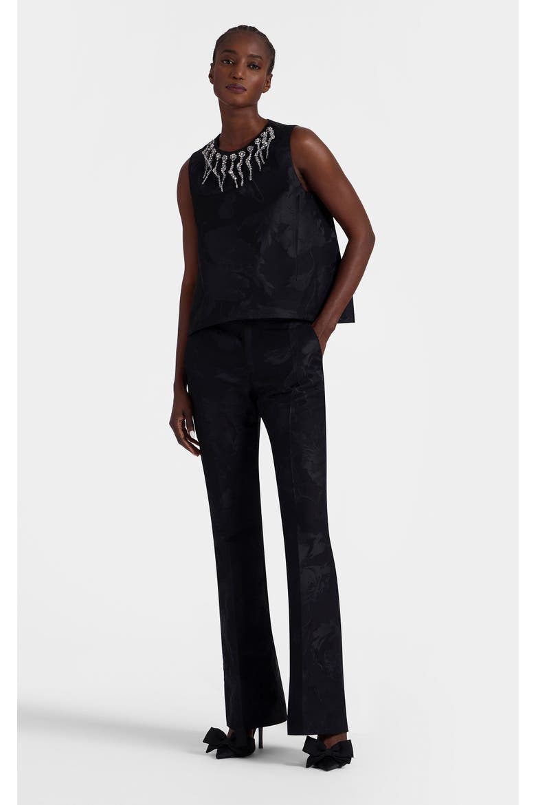 Saturday Night Pants Sylph Jacquard Black, Main, color, Sylph Jacquard Black