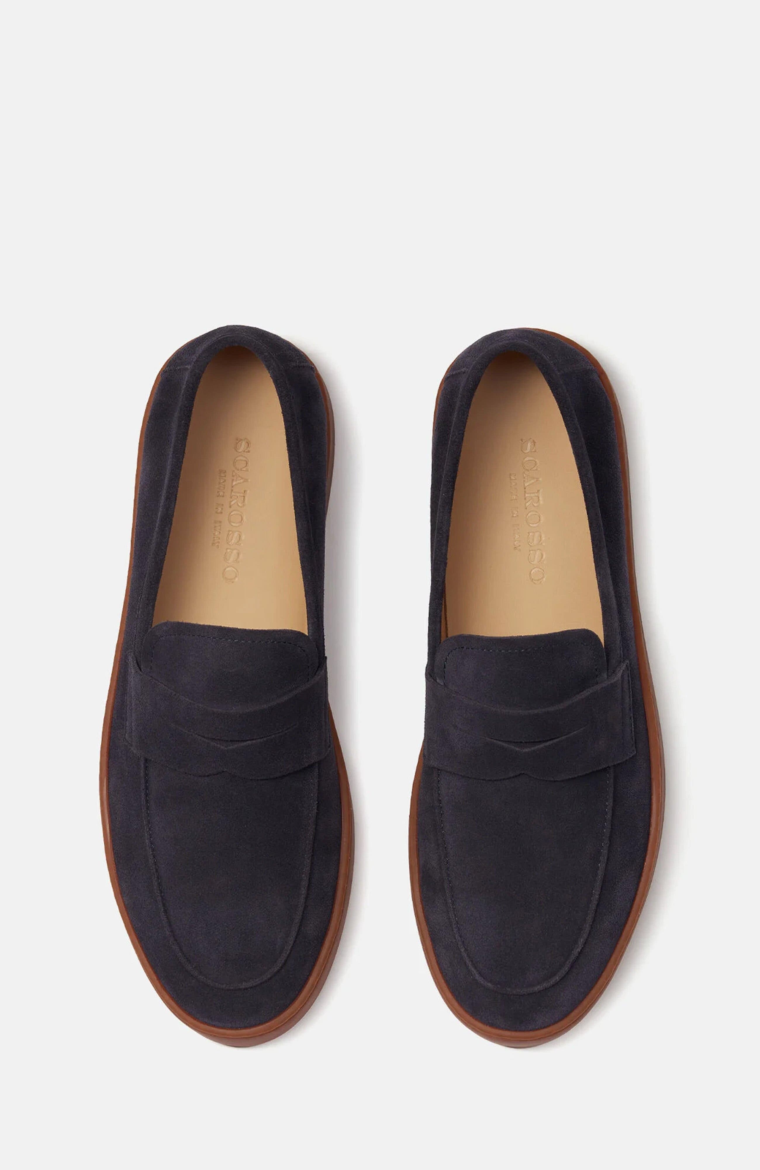 Carlos Sneakers, Alternate, color, Blue - Suede
