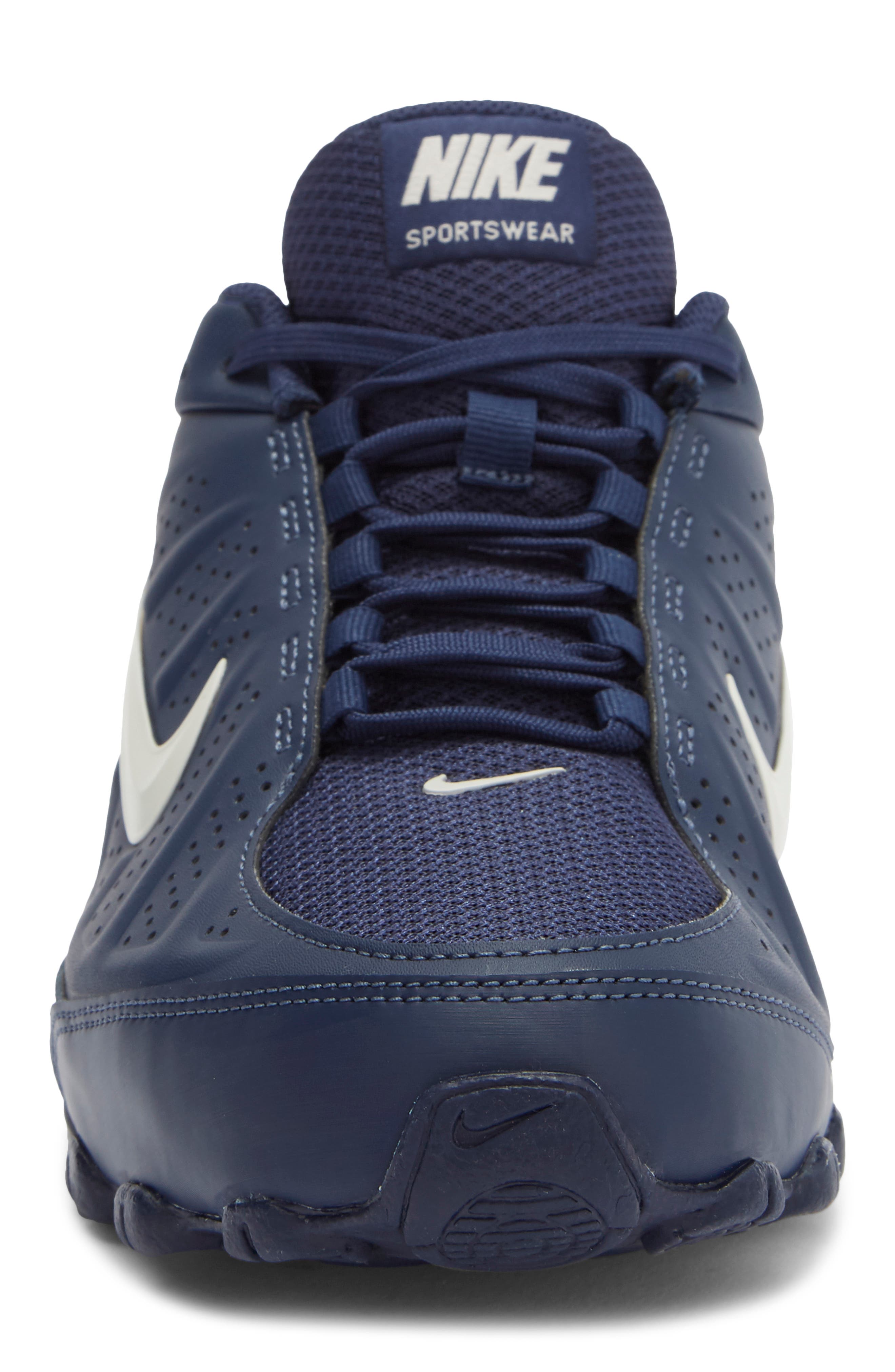 Reax 8 TR Training Shoe, Alternate, color, MIDNIGHT NAVY/ OREWOOD BROWN