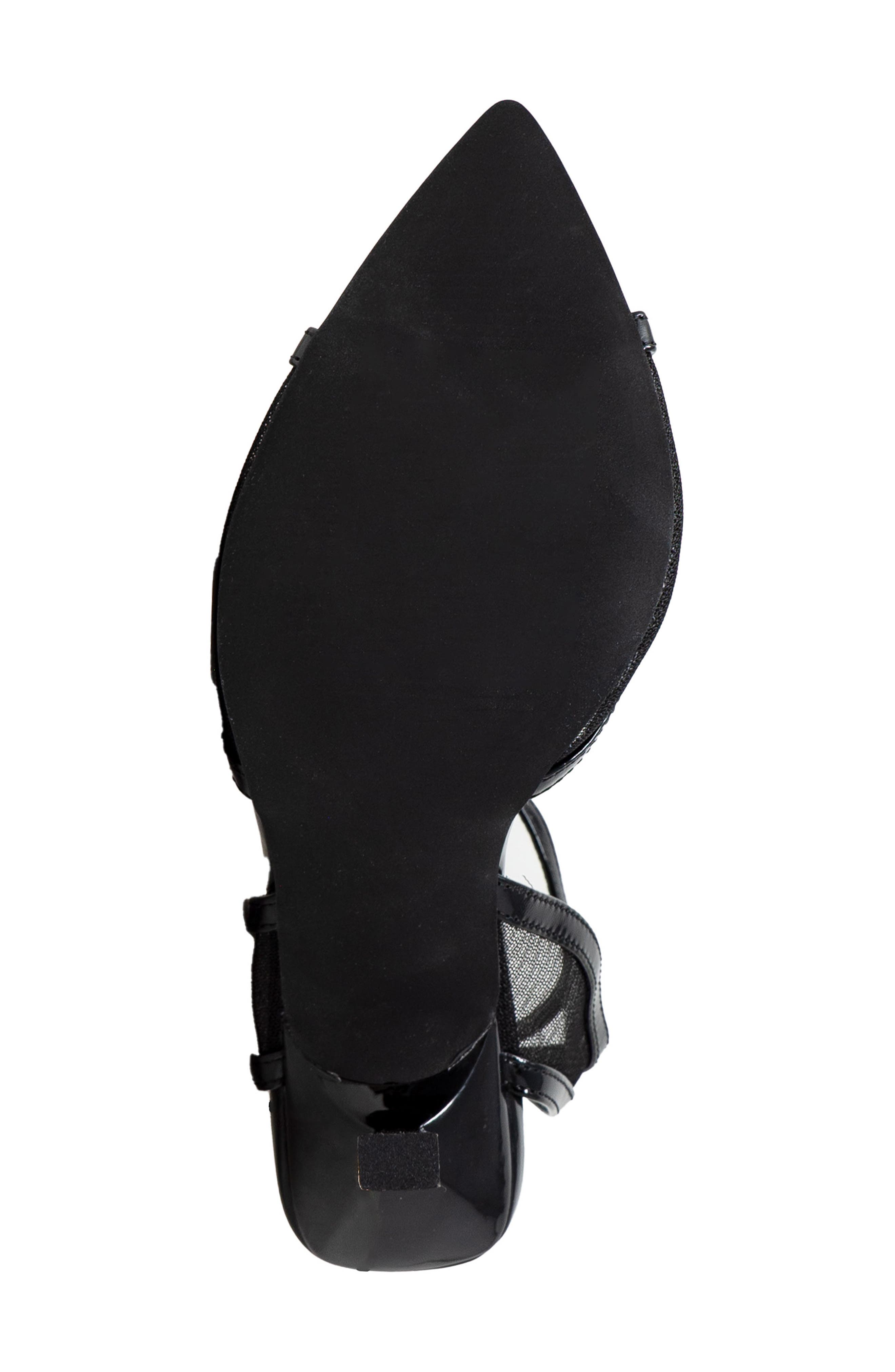 CHASE AND CHLOE Mesh Ankle Strap Sandal, Alternate, color, 