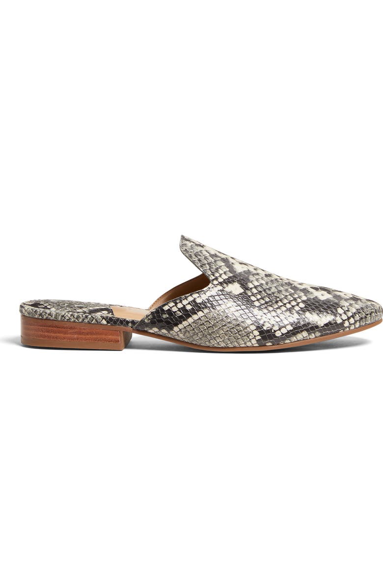 Jack Rogers Delaney Snakeskin Print Mule, Alternate, color,