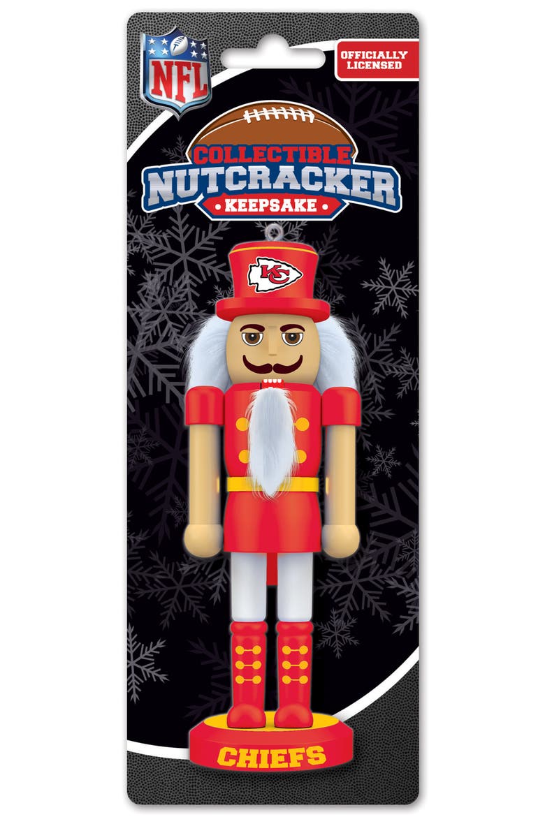 Kansas City Chiefs Keepsake Nutcracker, Alternate, color, Multicolor