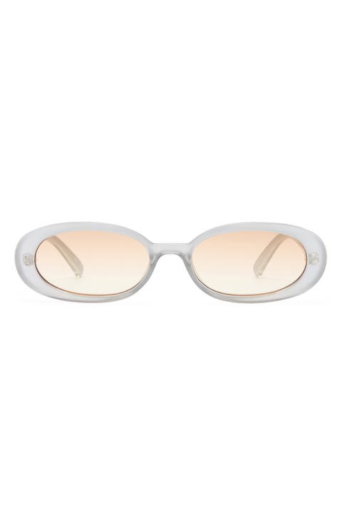 Outta Love 51mm Oval Sunglasses