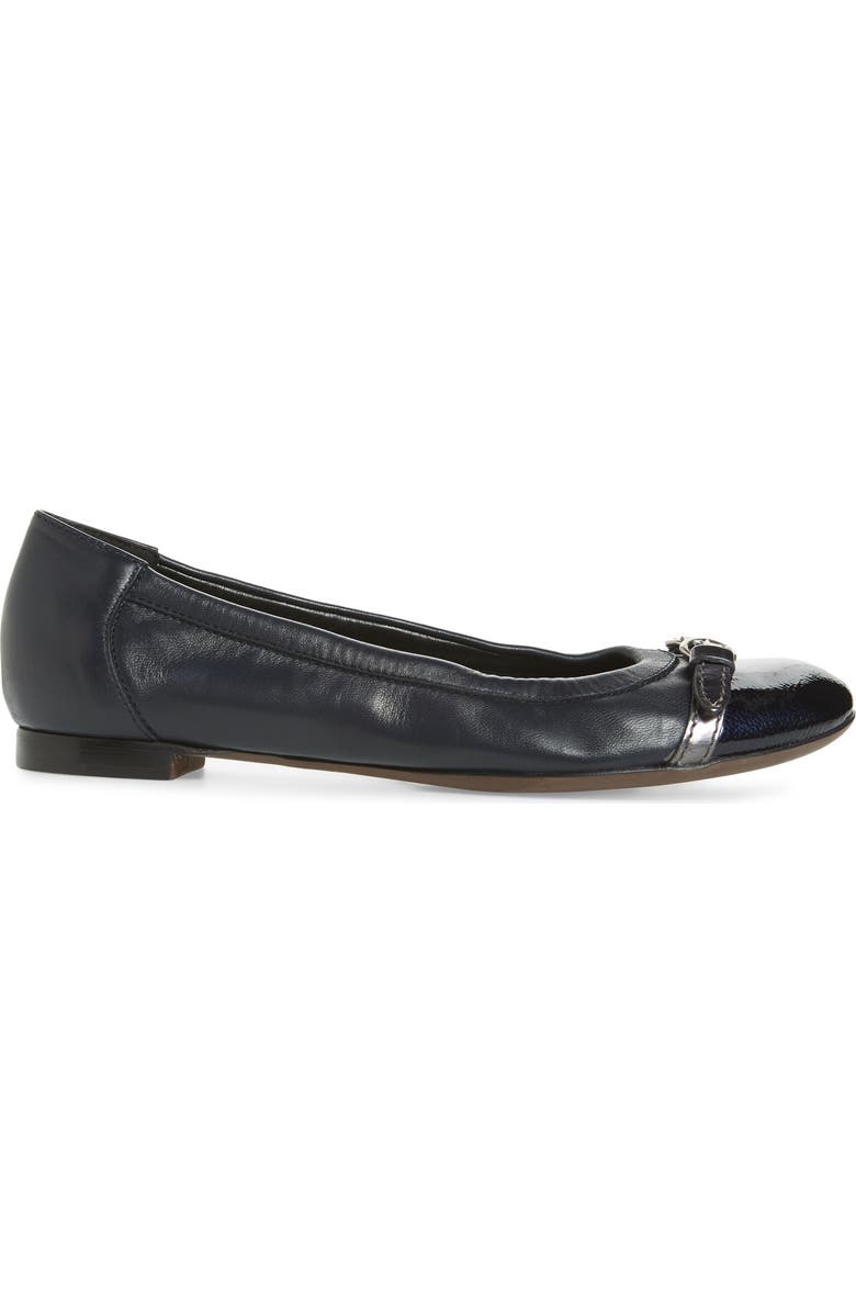 AGL Cap Toe Ballerina Flat, Alternate, color,