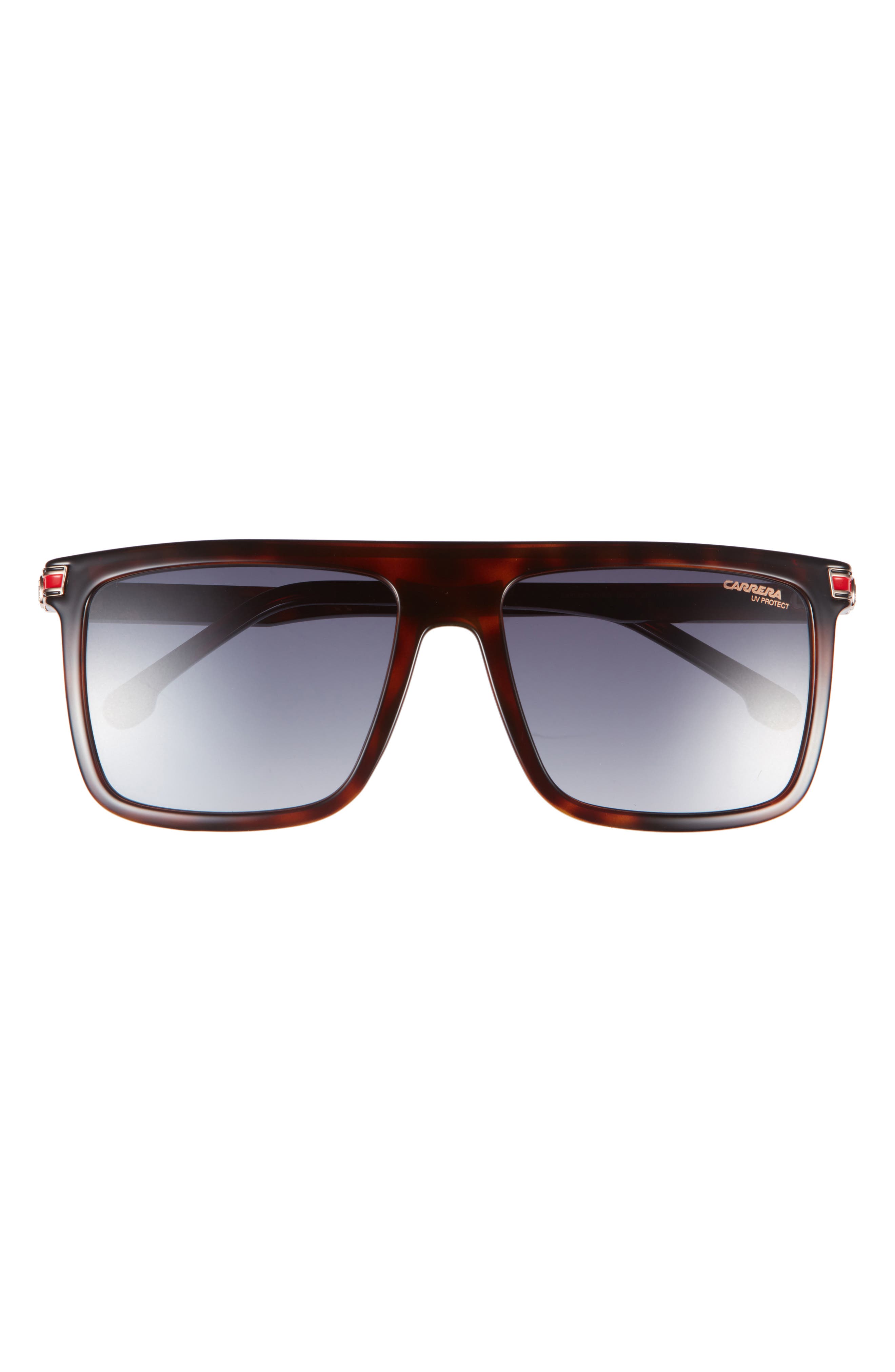 Carrera Eyewear 58mm Flat Top Rectangular Sunglasses