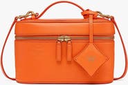MCM Small Aren Vanity Case in Maxi Monogram Leather