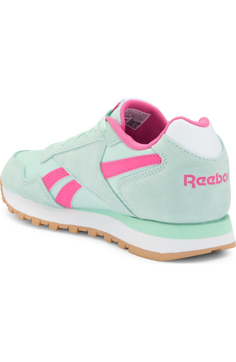 Reebok Glide Sneaker, Alternate, color, Aqua Pink White