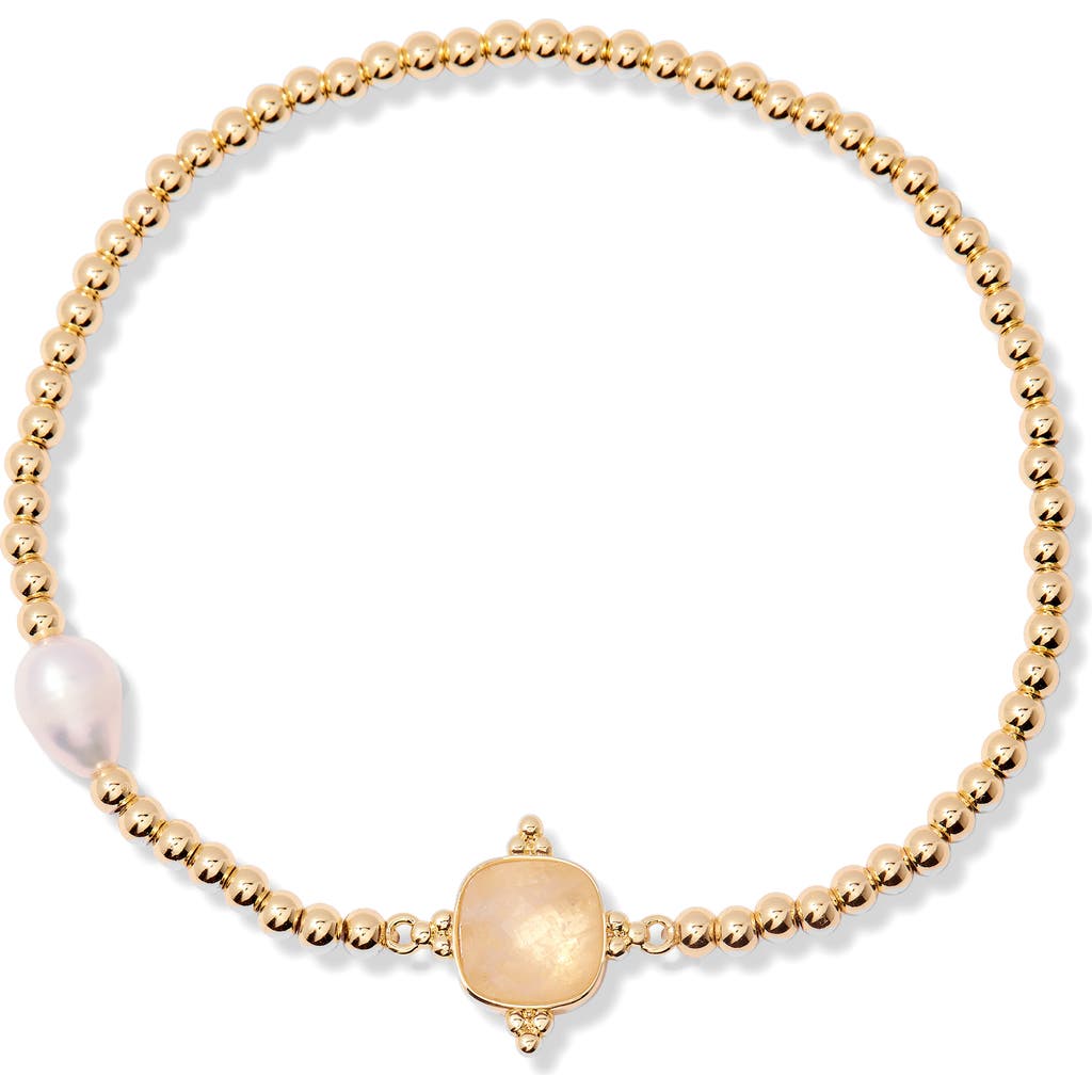 Brook & York Brook And York Dakota Birthstone Bracelet In Brown