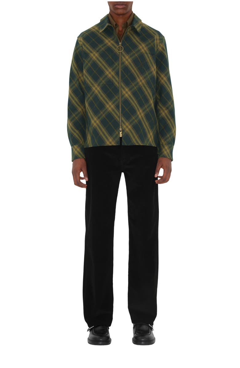 Burberry Check Cotton Shirt, Main, color,