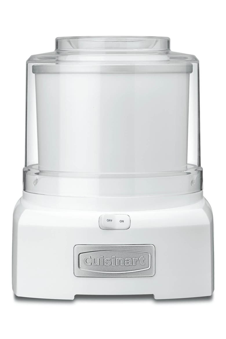 Frozen Yogurt, Ice Cream & Sorbet Maker, Main, color, WHITE