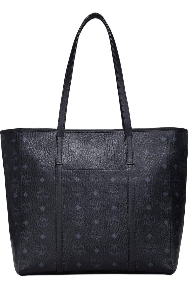 MCM Medium Toni Top-Zip Shopper in Visetos, Alternate, color,