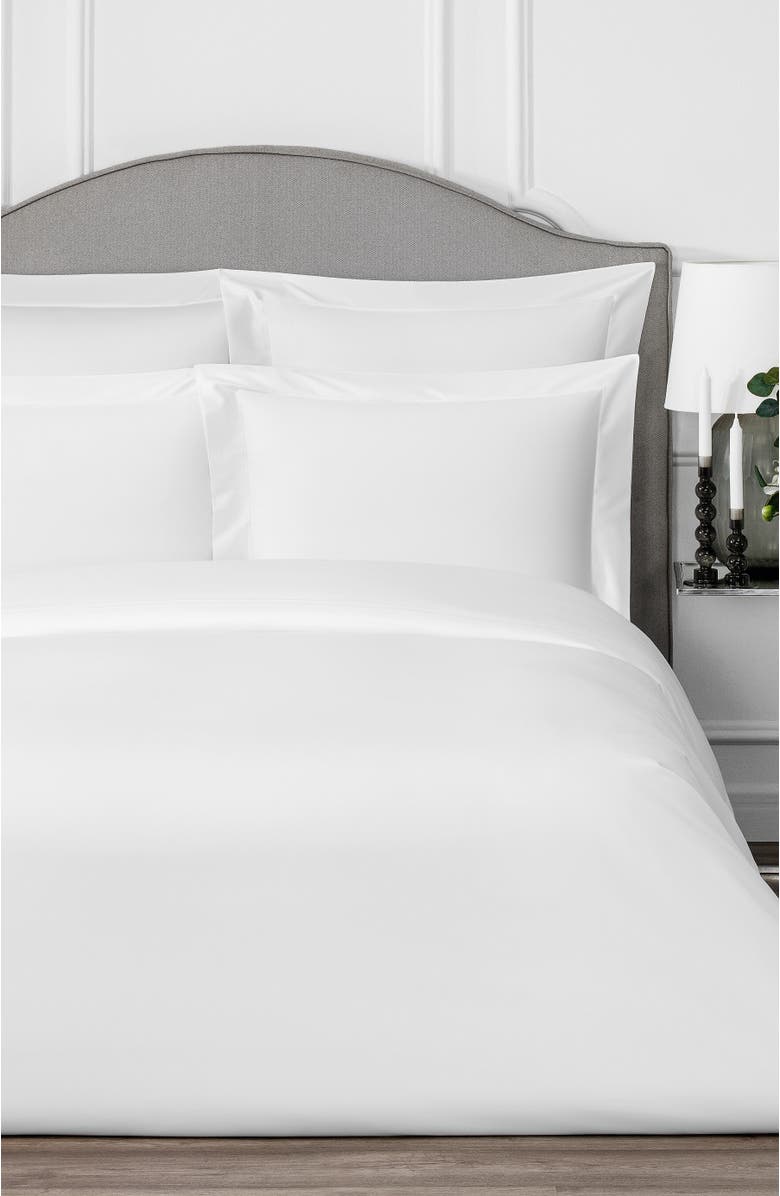 Togas Rhapsody Duvet Cover, Alternate, color, White