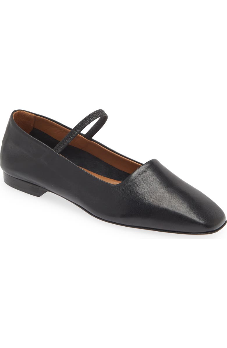 ATP ATELIER Petina Mary Jane Flat, Main, color, Black