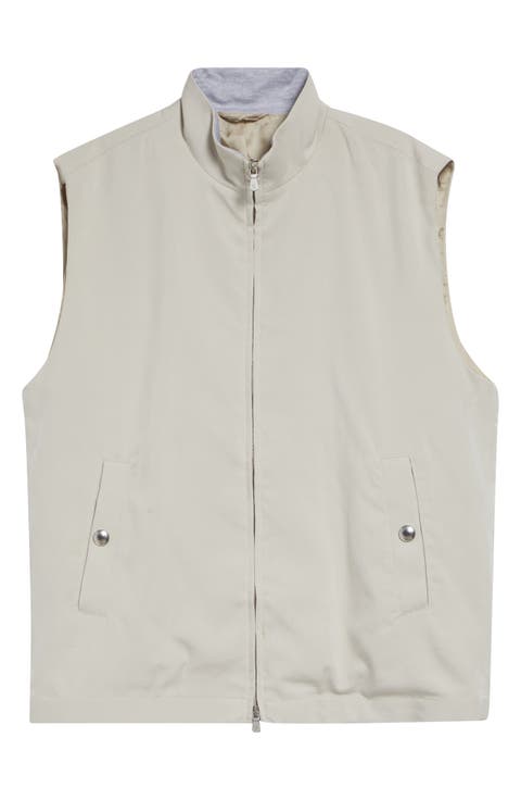 Silk Zip Vest