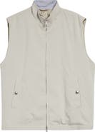 Eleventy Silk Zip Vest