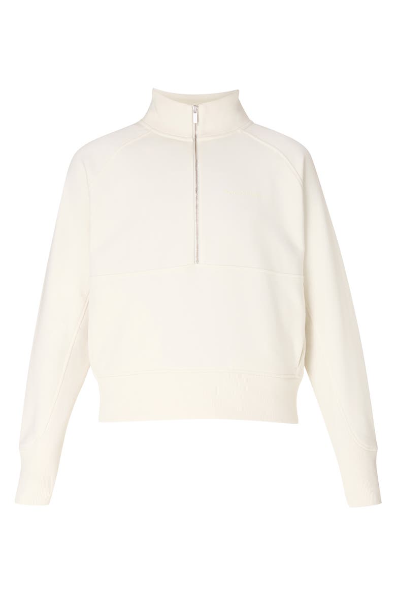 Revive Half Zip Sweatshirt, Alternate, color, LILY WHITE
