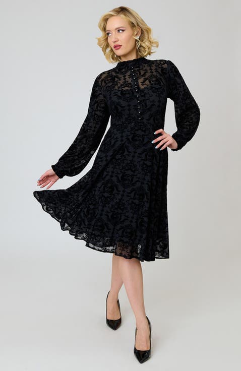 1970s Leota Swing Dress