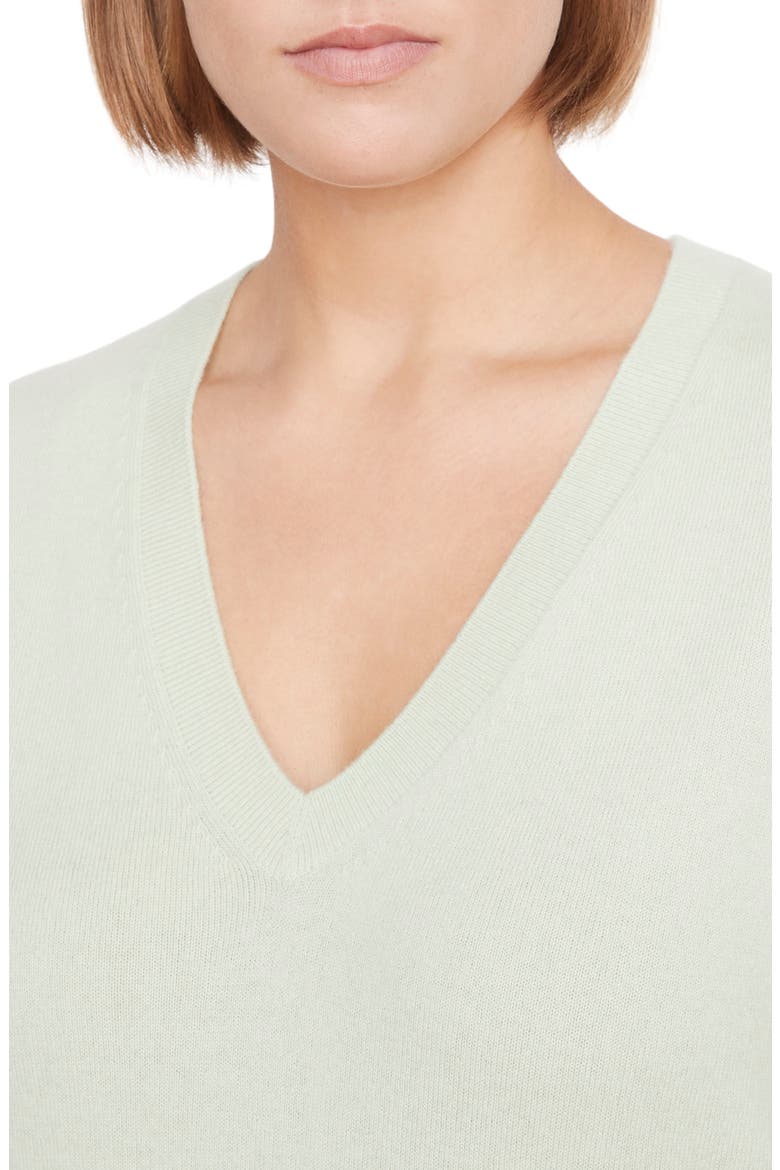 Weekend V-Neck Cashmere Sweater, Alternate, color, VERDITE