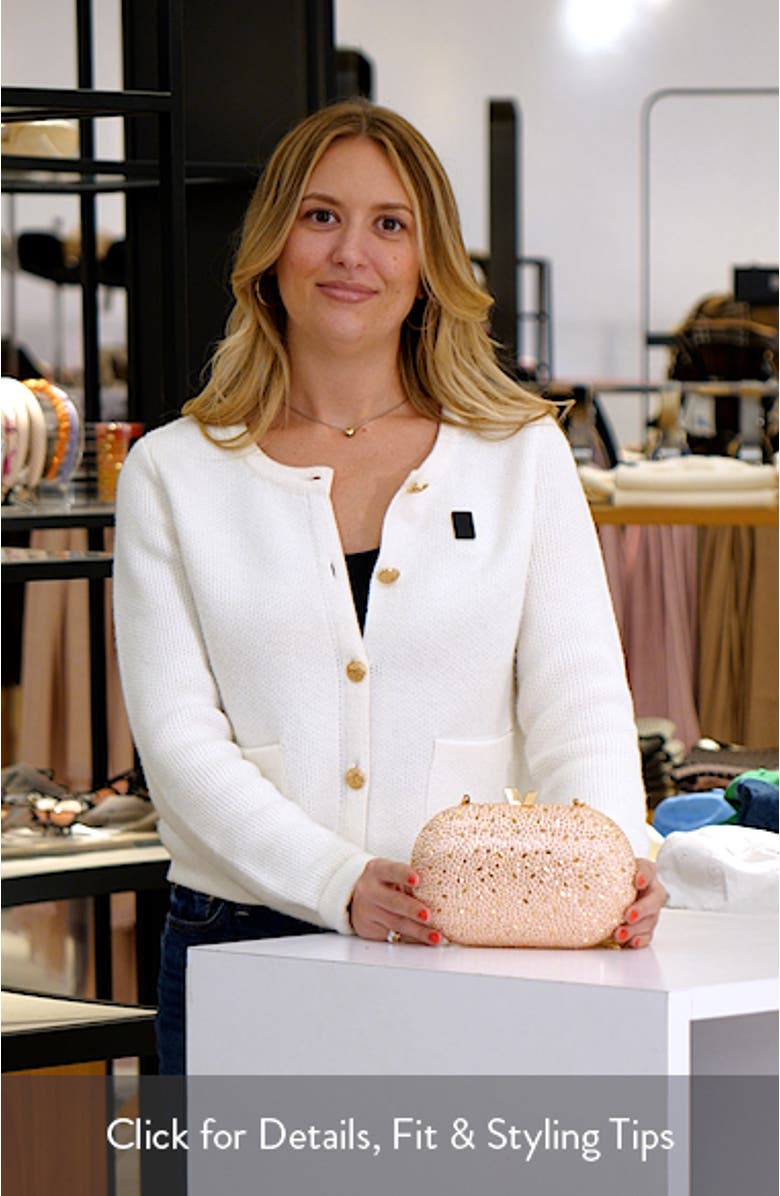 Faye Oval Frame Clutch, sales video thumbnail