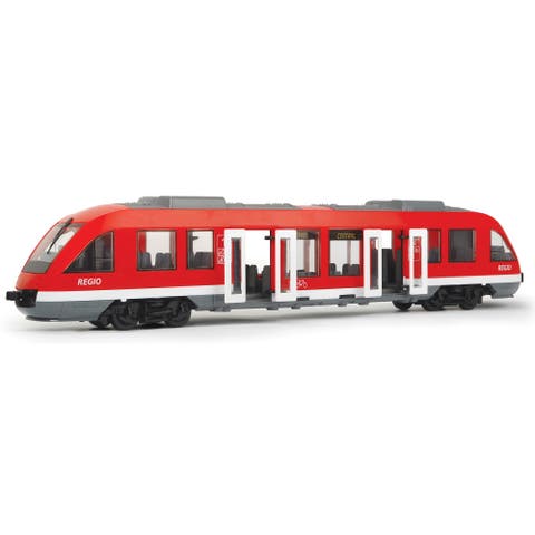 City Train Red & White Trackless Train Vehicle Toy