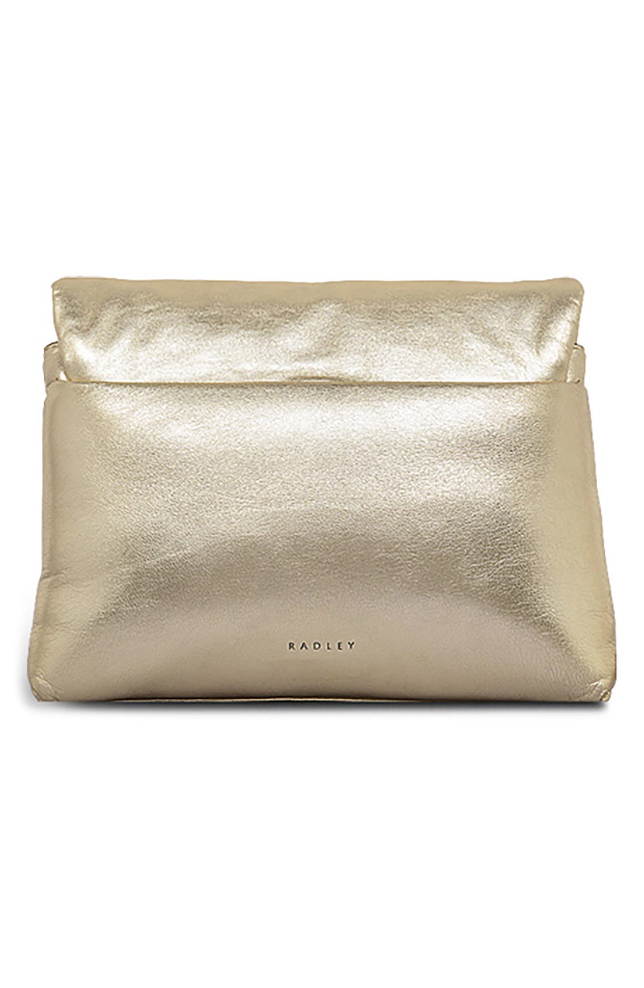 Radley Bondcourt Flap Crossbody Bag, Alternate, color, Icy Gold