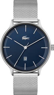 Lacoste Club Mesh Strap Watch, 42mm