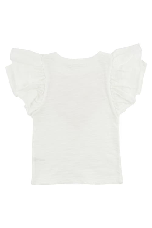 Shop Oh Baby ! Ruffle Heart Pink Silver Tulle Butterfly Tee