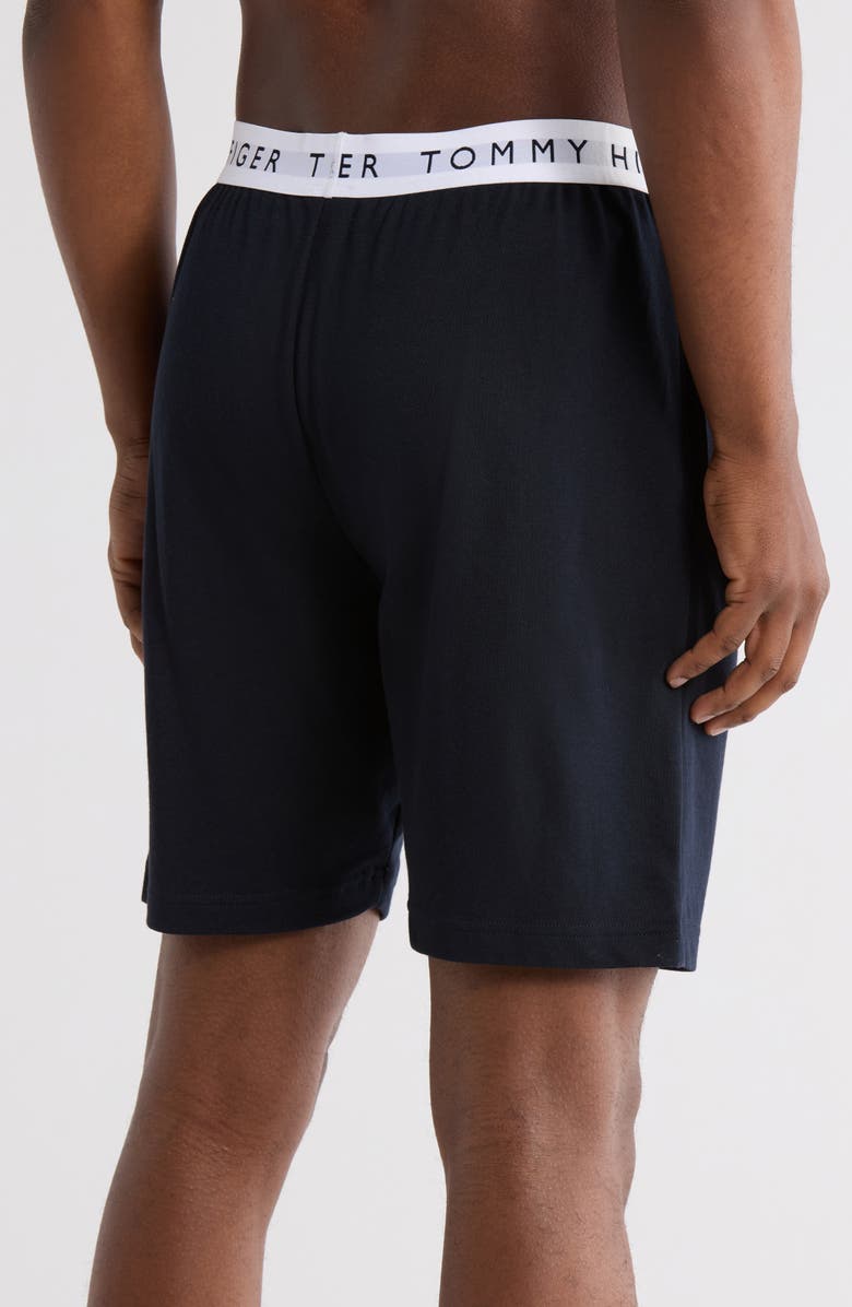 Tommy Hilfiger Piqué Lounge Shorts, Alternate, color, Navy